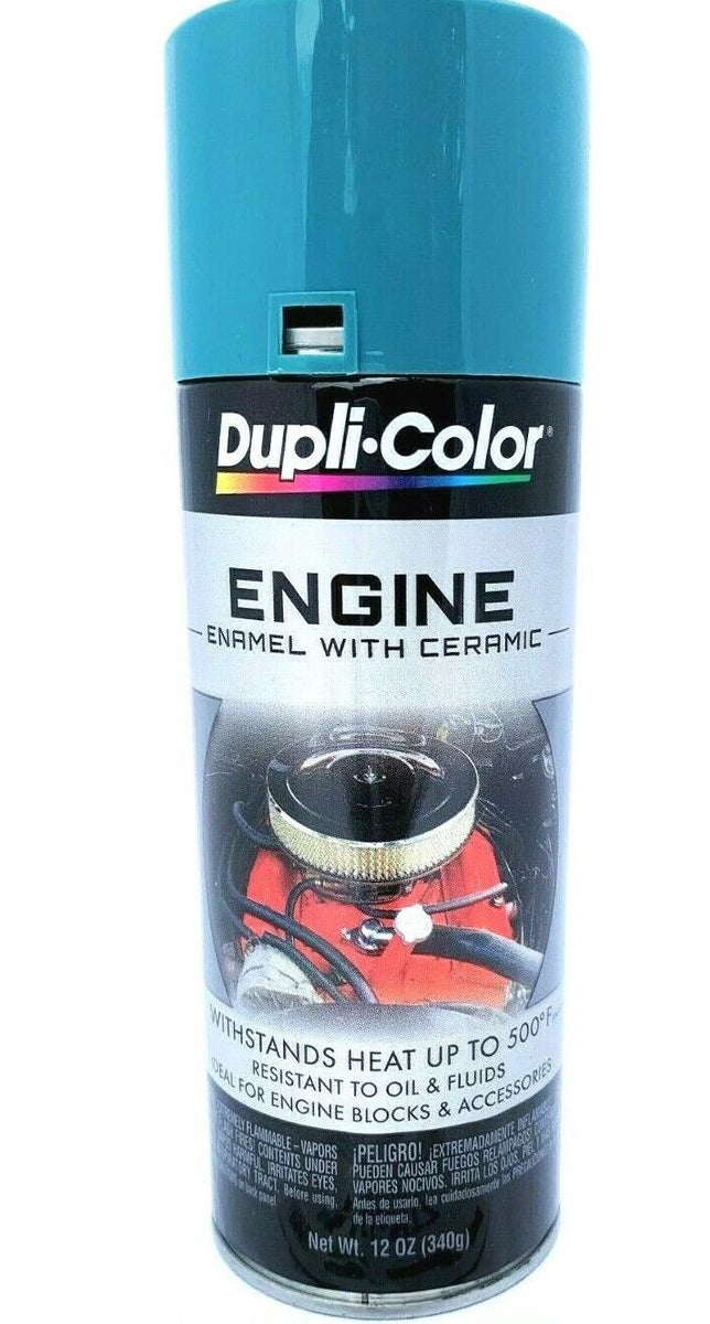 Dupli-Color DE1601 Ceramic Ford Blue Engine Paint - 12 oz