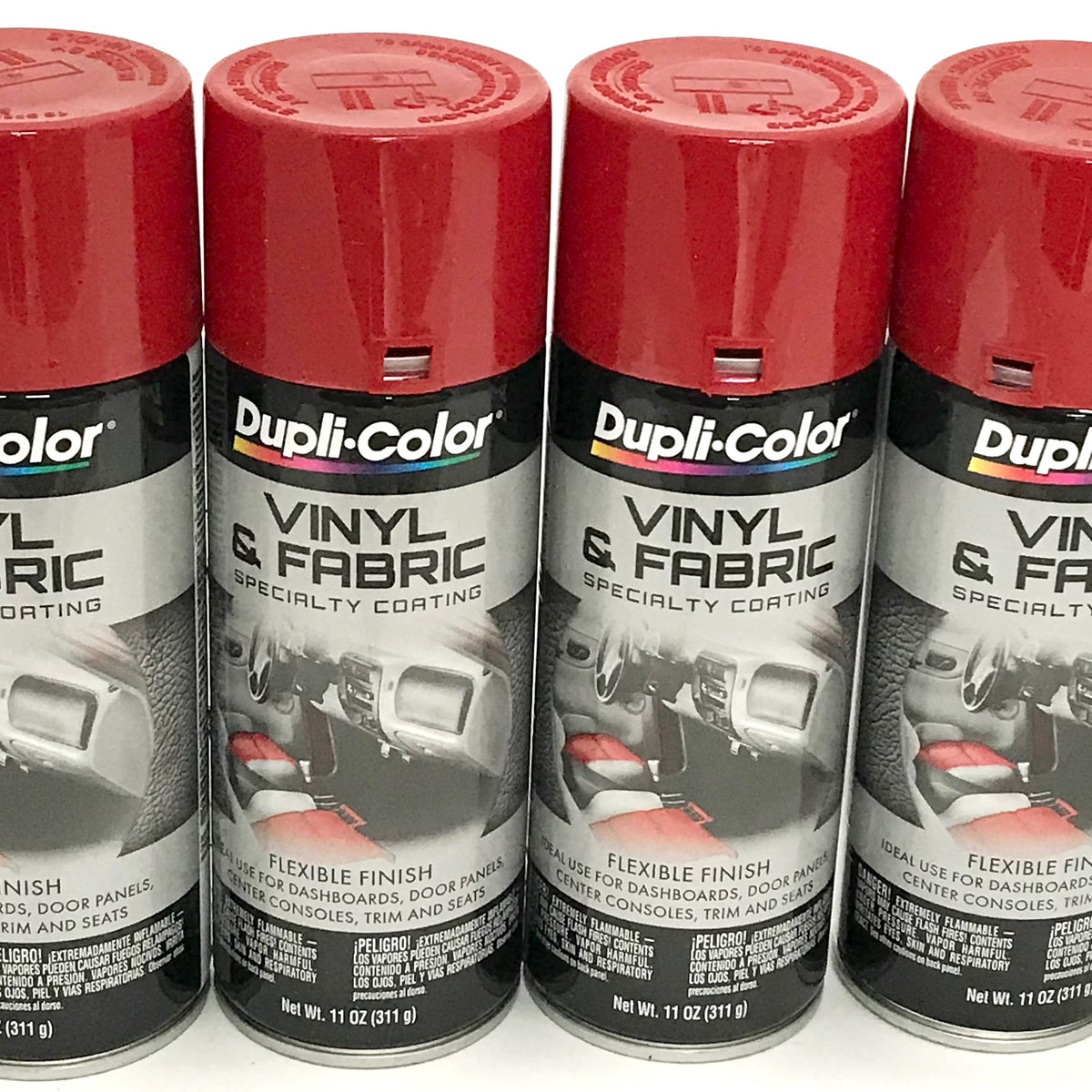 Dupli-Color HVP109 Medium Gray High Performance Vinyl and Fabric Spray - 11  oz. … (2 Pack)