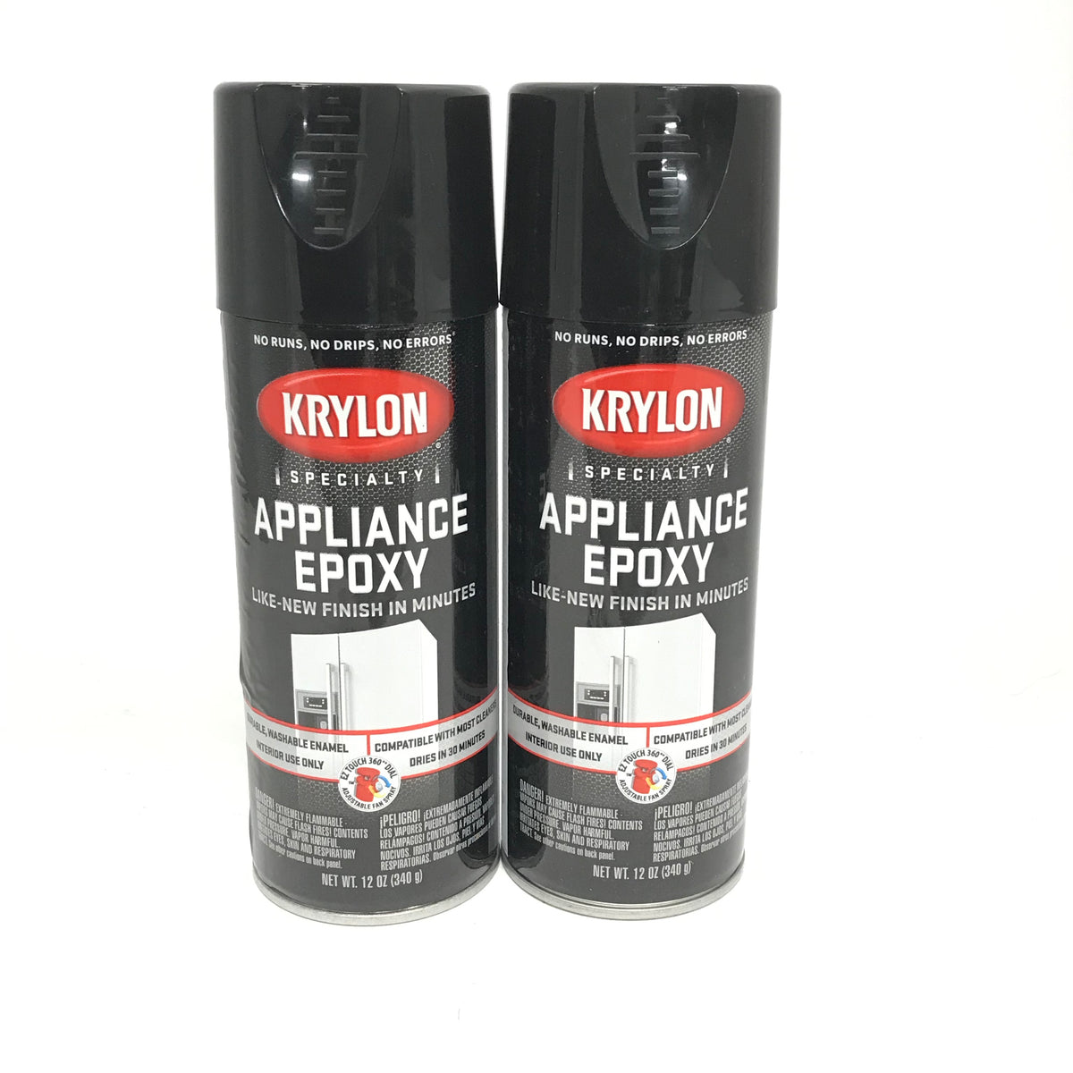 Krylon Appliance Epoxy Gloss White Spray Paint (NET WT. 12-oz) in