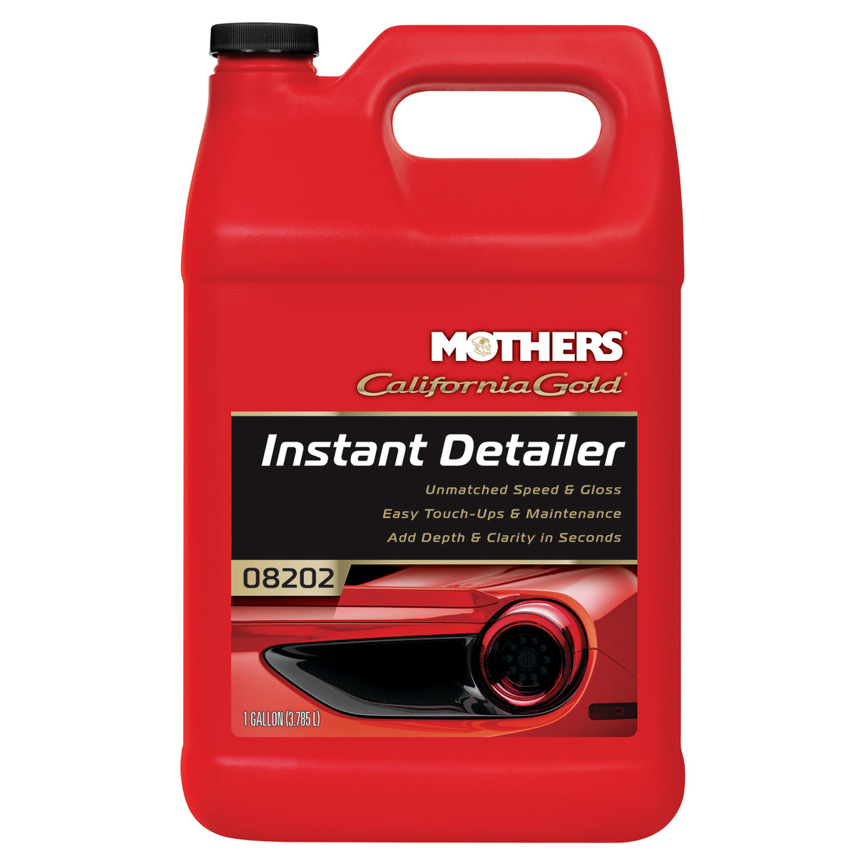 MOTHERS 08202 California Gold Instant Detailer Showtime - Unmatched Gloss - 1 gal.