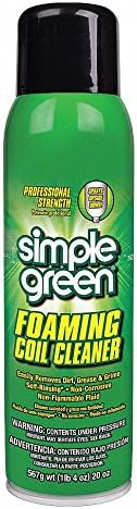 Simple Green 13418 Foaming Coil Cleaner - 20 oz Aerosol