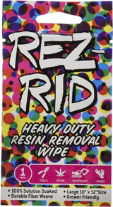 Rez-Rid Heavy Duty Resin Removal Single Wipes - 12 ct.