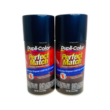 Dupli-Color BCC0409 - 2 Pack Chrysler Patriot Blue Metallic Perfect Match Automotive Spray Paint - 8 oz. ea.