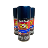 Dupli-Color BCC0409 - 3 Pack Chrysler Patriot Blue Metallic Perfect Match Automotive Spray Paint - 8 oz. ea.