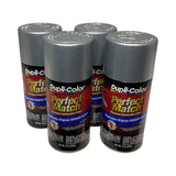 Dupli-Color BNS0598 - 4 Pack Nissan Silver Mist Metallic Perfect Match Automotive Paint - 8 oz. ea.