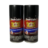 Dupli-Color BTY1622 - 2 Pack Toyota Black Sand Pearl Perfect Match Automotive Paint - 8 oz. ea.