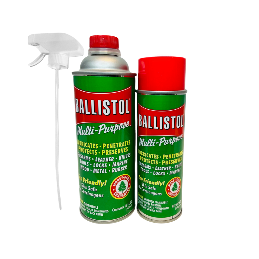 F W Klever GmbH Ballistol Multi-Purpose Non-CFC Aerosol Can Lubricant  Cleaner Protectant 6 oz Single