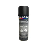 Dupli-Color DA1605 General Purpose Acrylic Enamel Coating Flat Black - 12 oz.