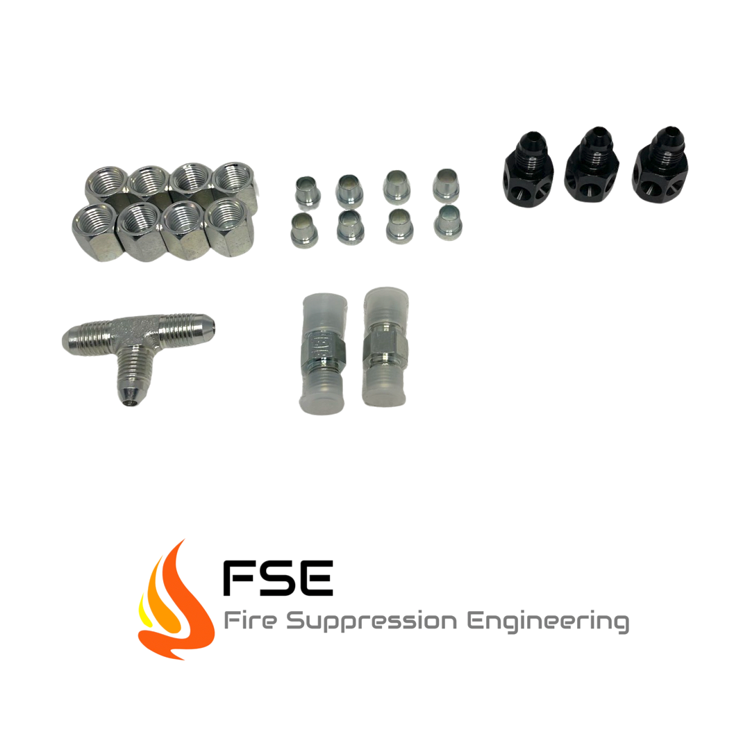 FSE 920-1001 Fire Suppression Engineering Discharge Nozzle Tee & Fitting Kit