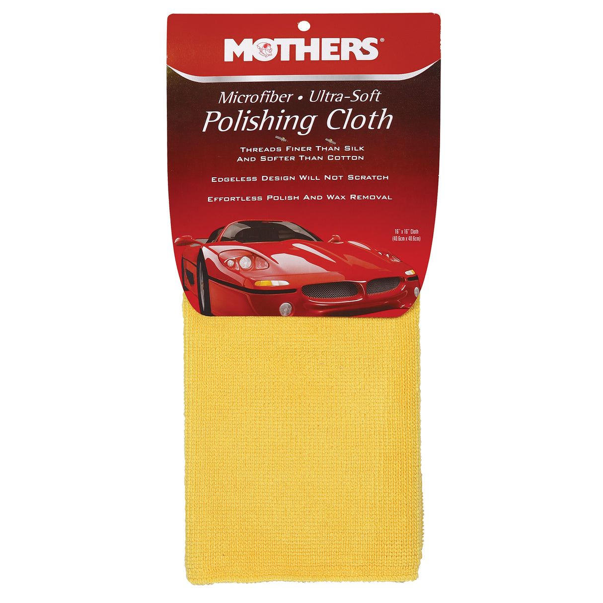 Mothers 155200 Microfiber Ultra-Soft Polishing Cloth