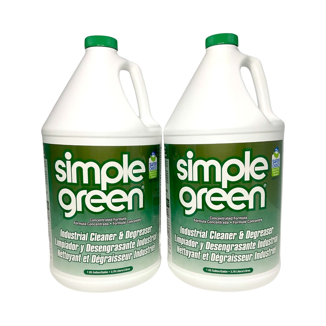 Simple Green 13005 - 2 Pack Concentrated Industrial Cleaner and Degreaser - 1 gal.