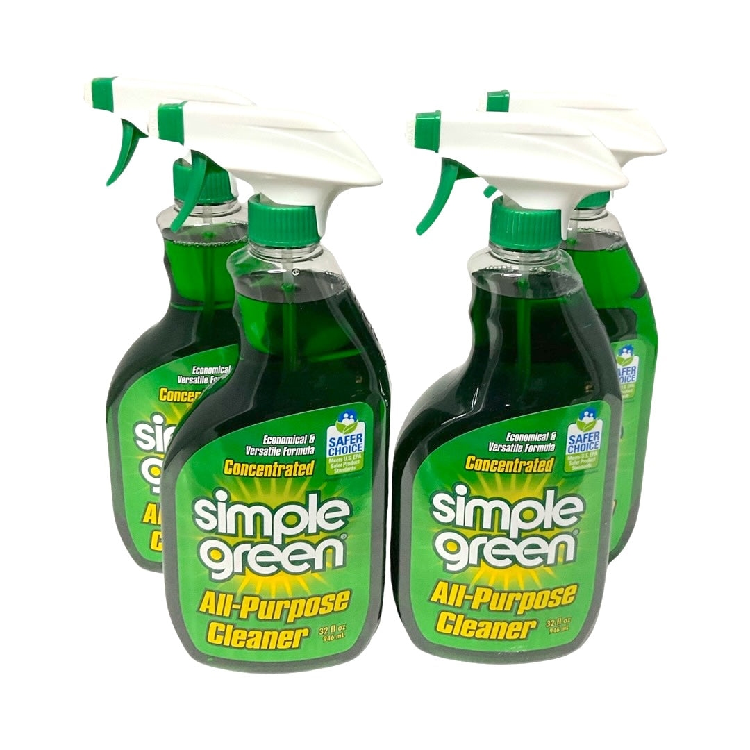 Simple Green 13033 - 4 PACK Concentrated All-Purpose Cleaner - 32oz. ea.