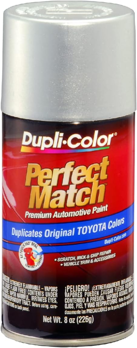 Duplicolor BTY1615 Perfect Match Toyota Titanium Metallic 8 oz Aerosol 1D4