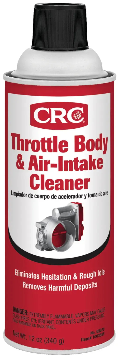 CRC 05078 Throttle Body & Air-Intake Cleaner - 12 oz