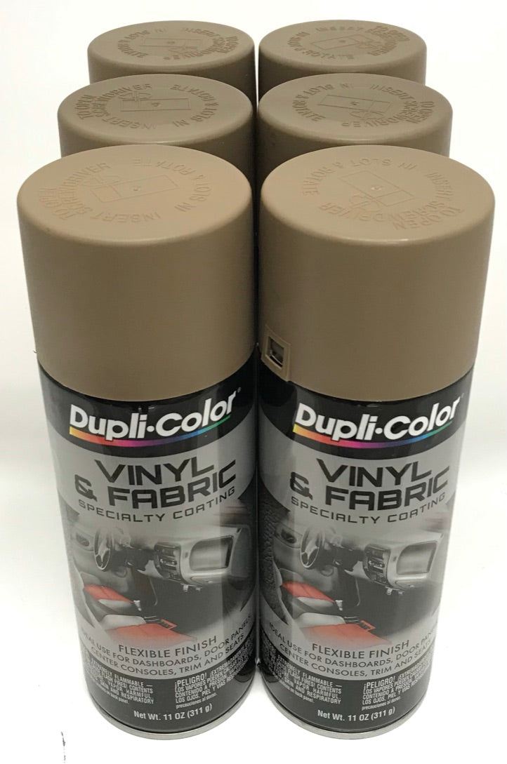 Duplicolor HVP105 - 6 Pack Vinyl & Fabric Spray Paint White - 11 oz –  Heintz Sales