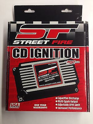 MSD 5520 StreetFire CDI Multi Spark Ignition w/ Rev Limiter