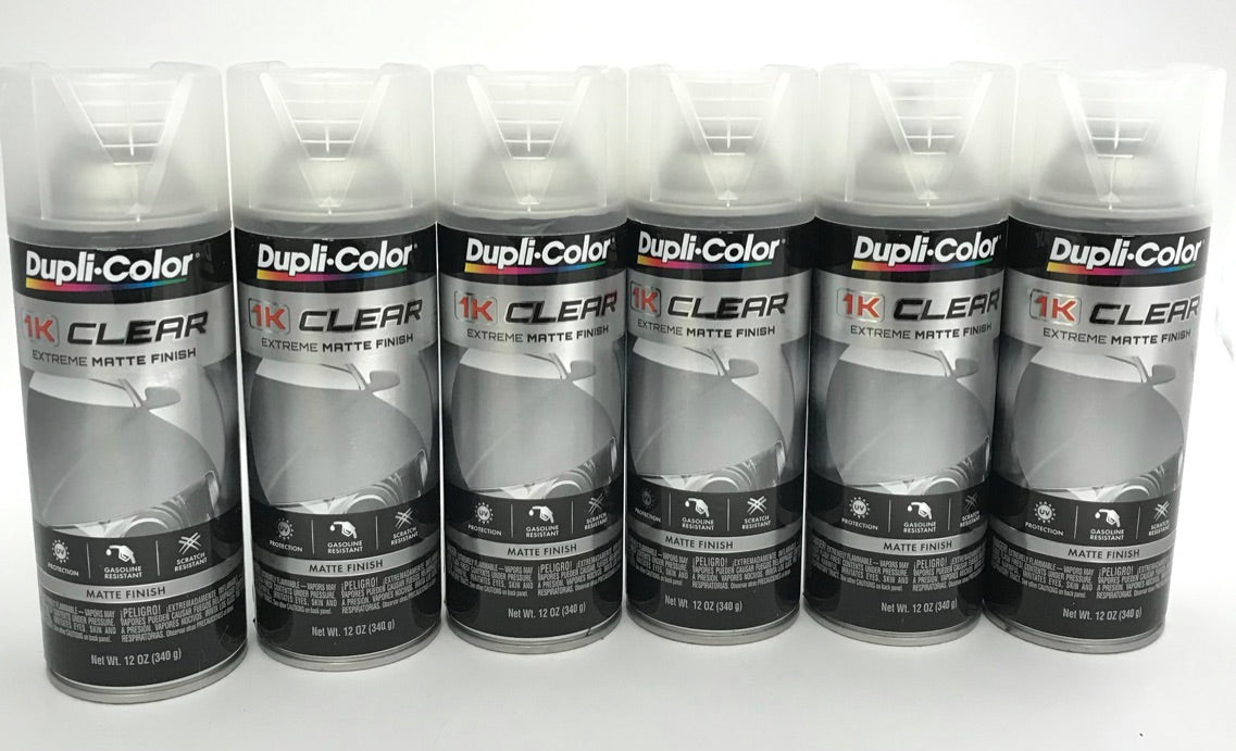 Dupli-Color 1K Clear 1KCG 1K CLEAR GLOSS Aerosol 12 OZ 1KCG