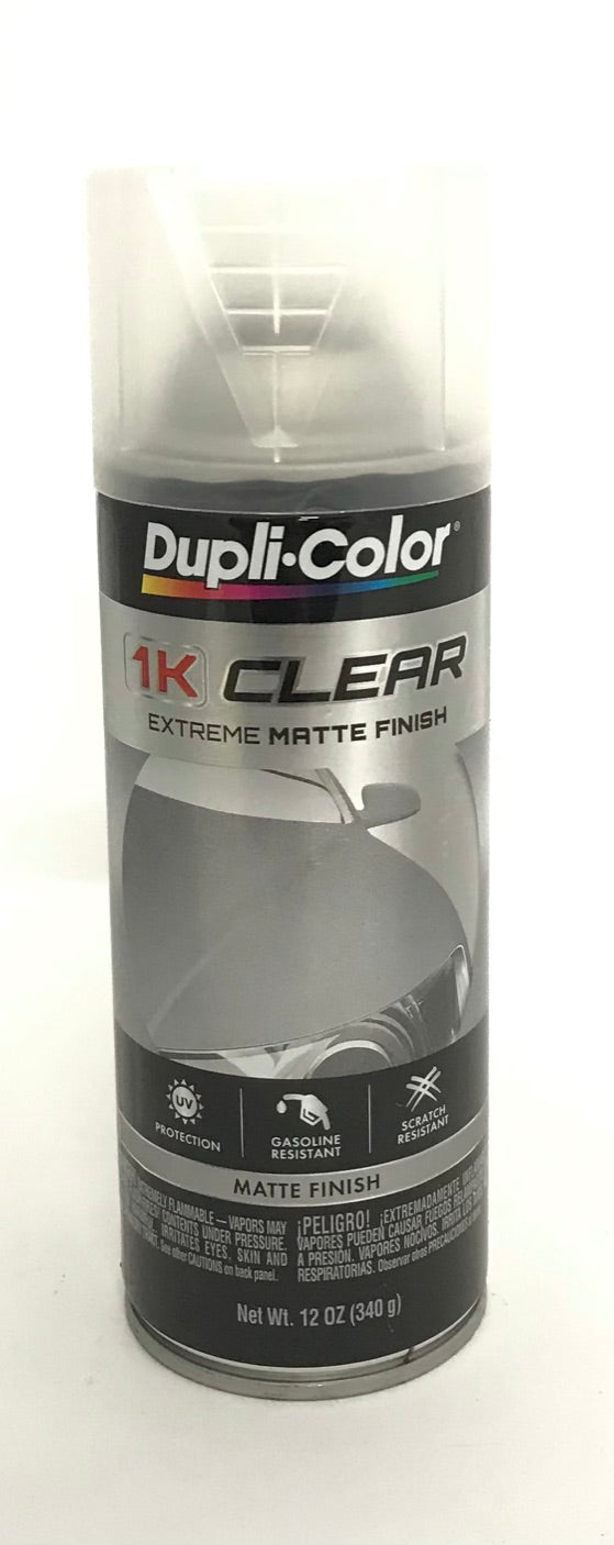 Duplicolor 1KCM-6PACK Clear Coat Matte Finish - 12 oz Aerosol Can