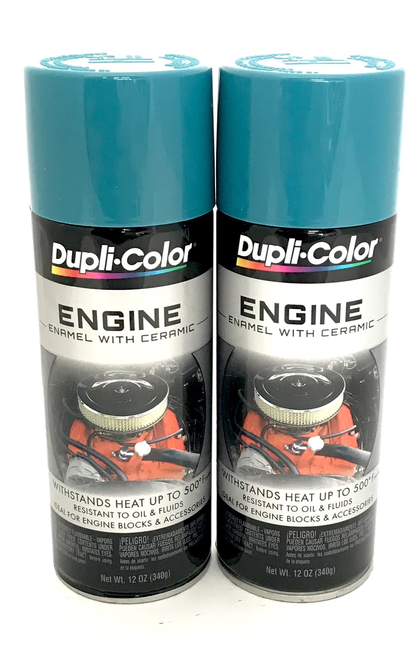 Duplicolor DE1601 - 2 Pack Engine Enamel Paint with Ceramic Ford