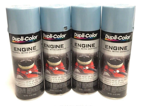 Duplicolor DE1601 - 2 Pack Engine Enamel Paint with Ceramic Ford Blue –  Heintz Sales