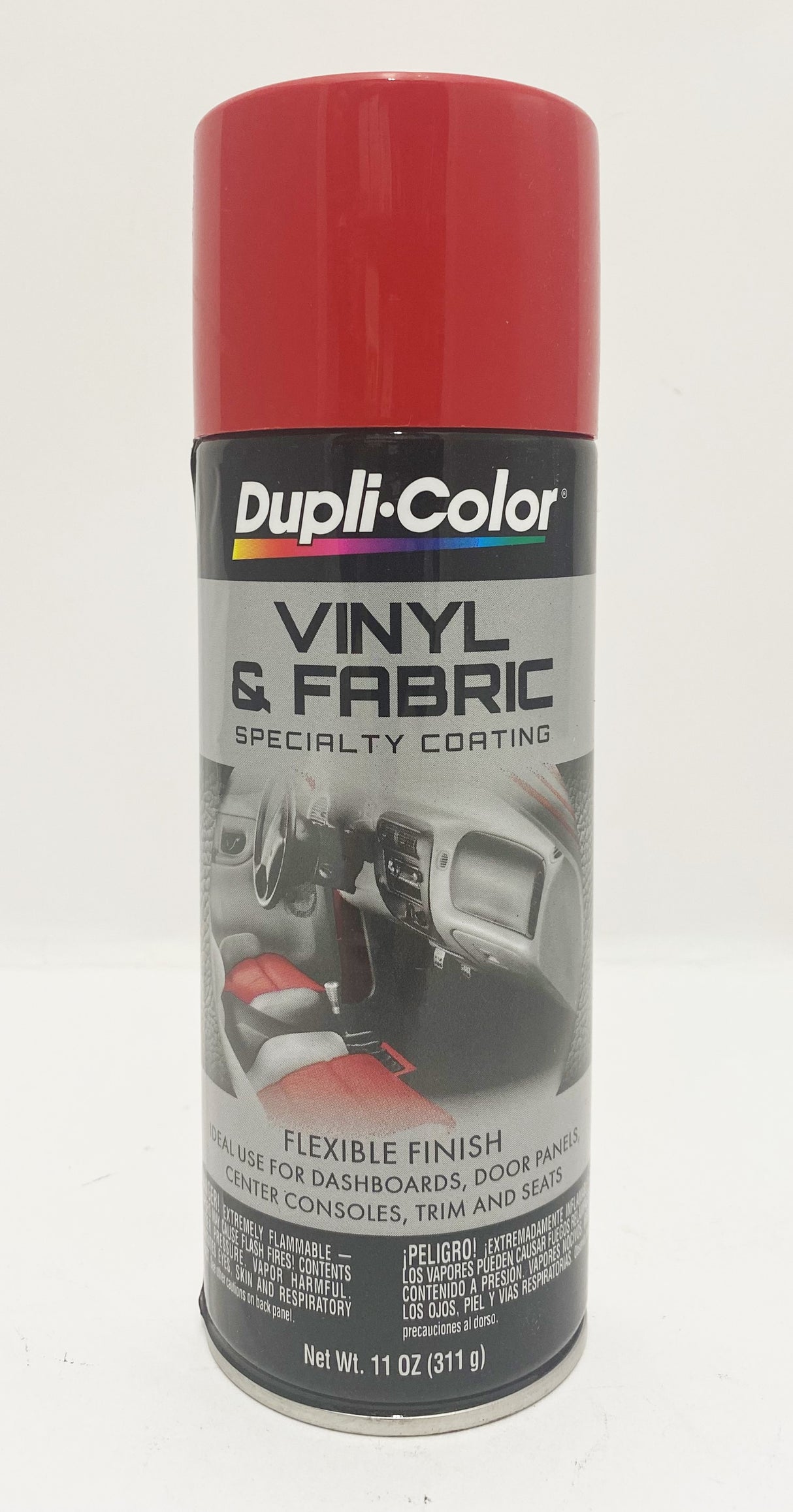 Duplicolor HVP100 - 4 Pack Vinyl & Fabric Spray Paint Red - 11 oz – Heintz  Sales
