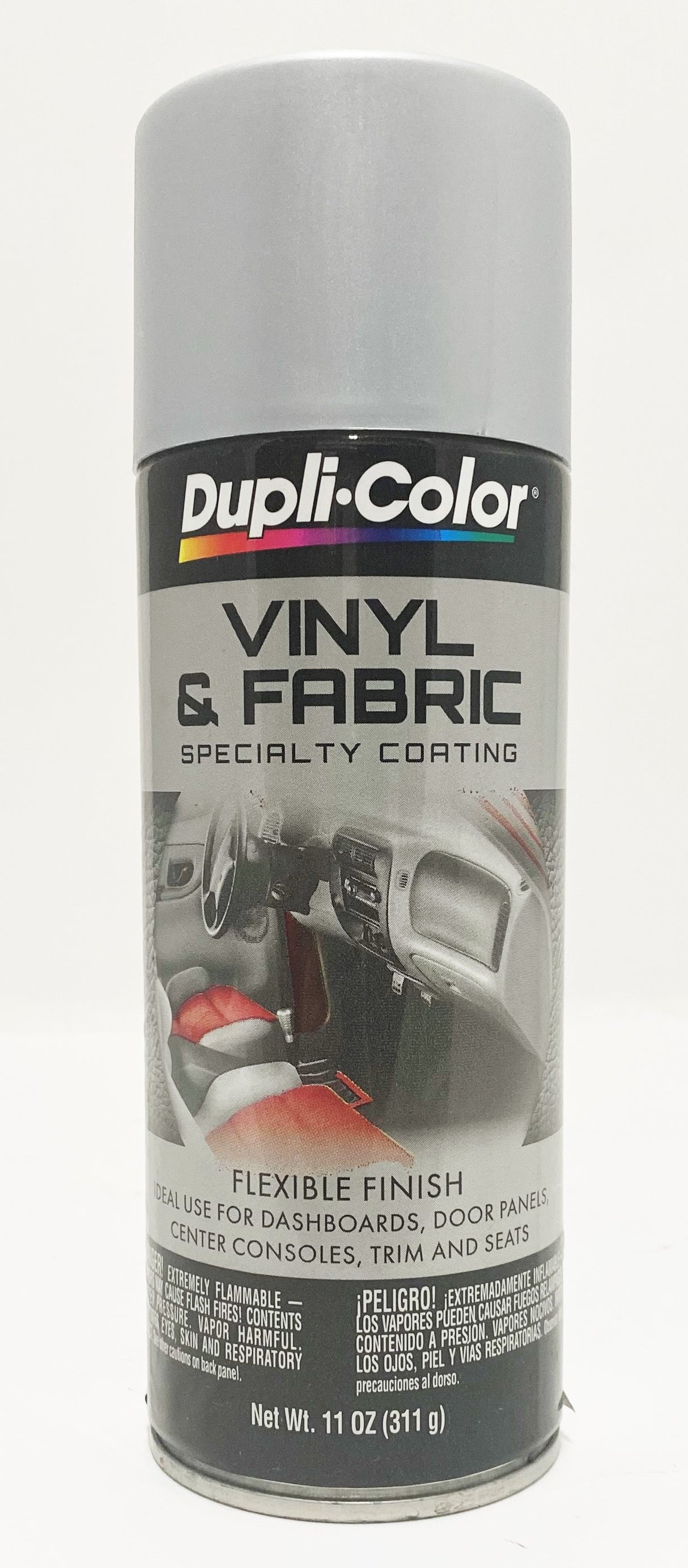 Duplicolor HVP109 - 3 Pack Vinyl & Fabric Spray Paint Medium Gray - 11 oz