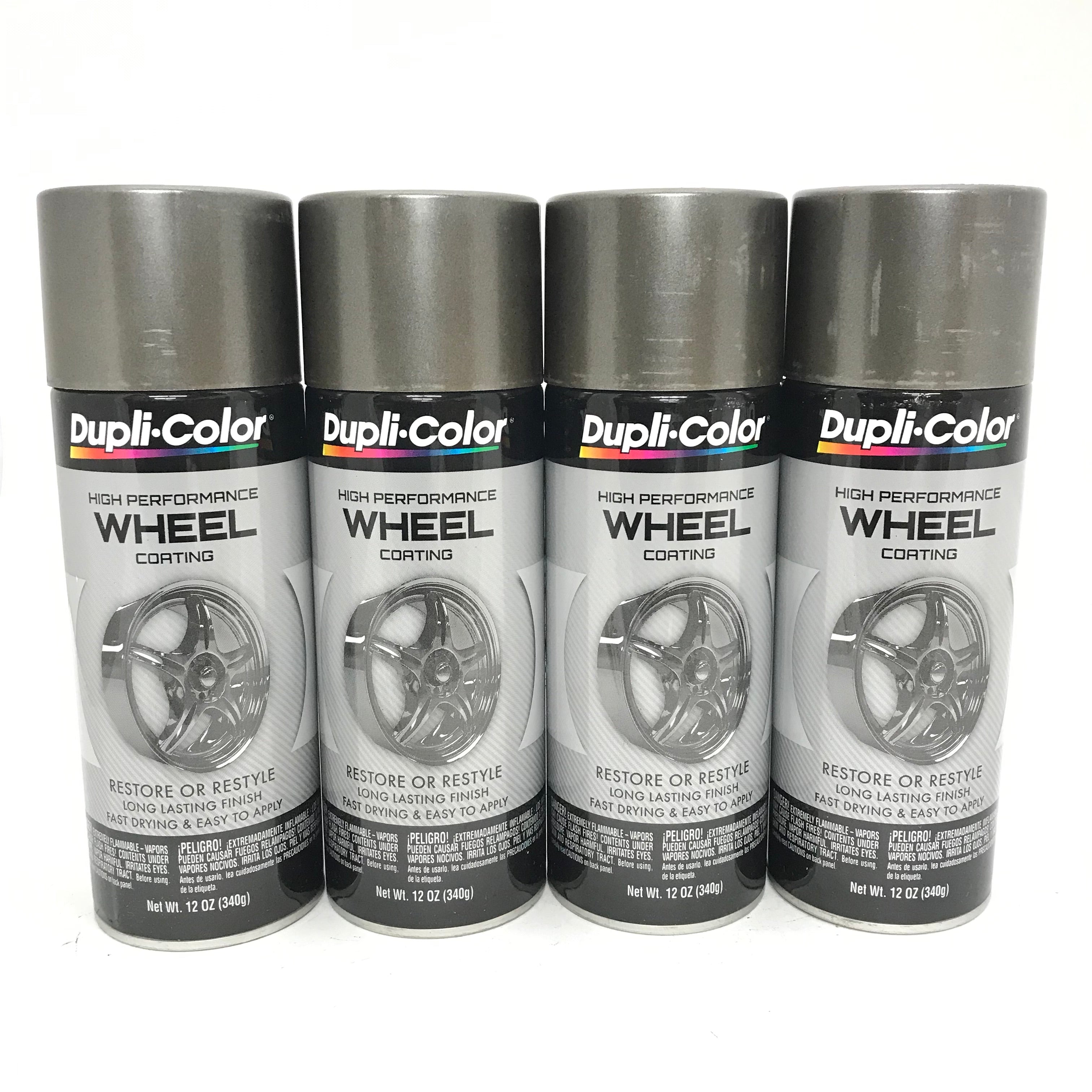 Duplicolor HWP102 - 4 Pack Wheel Coating Spray Paint Graphite - 12 oz –  Heintz Sales