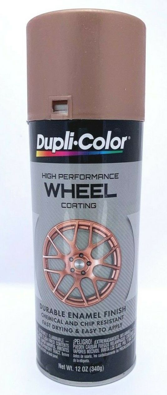  Dupli-Color HWP109 High Performance Wheel Paint - Rose Gold -  12 oz Aerosol Can : Automotive