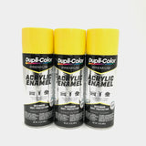 Duplicolor PAE113-3PACK CHROME YELLOW Premium Acrylic Enamel - Rust Protection - 12 OZ