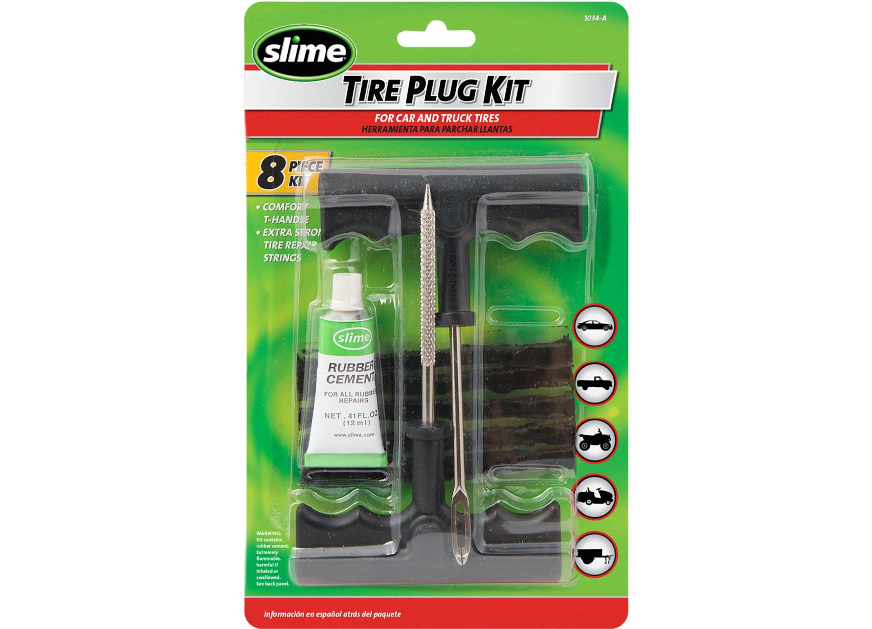 Slime Classic Tire Repair Kit 20189, 24 Patches