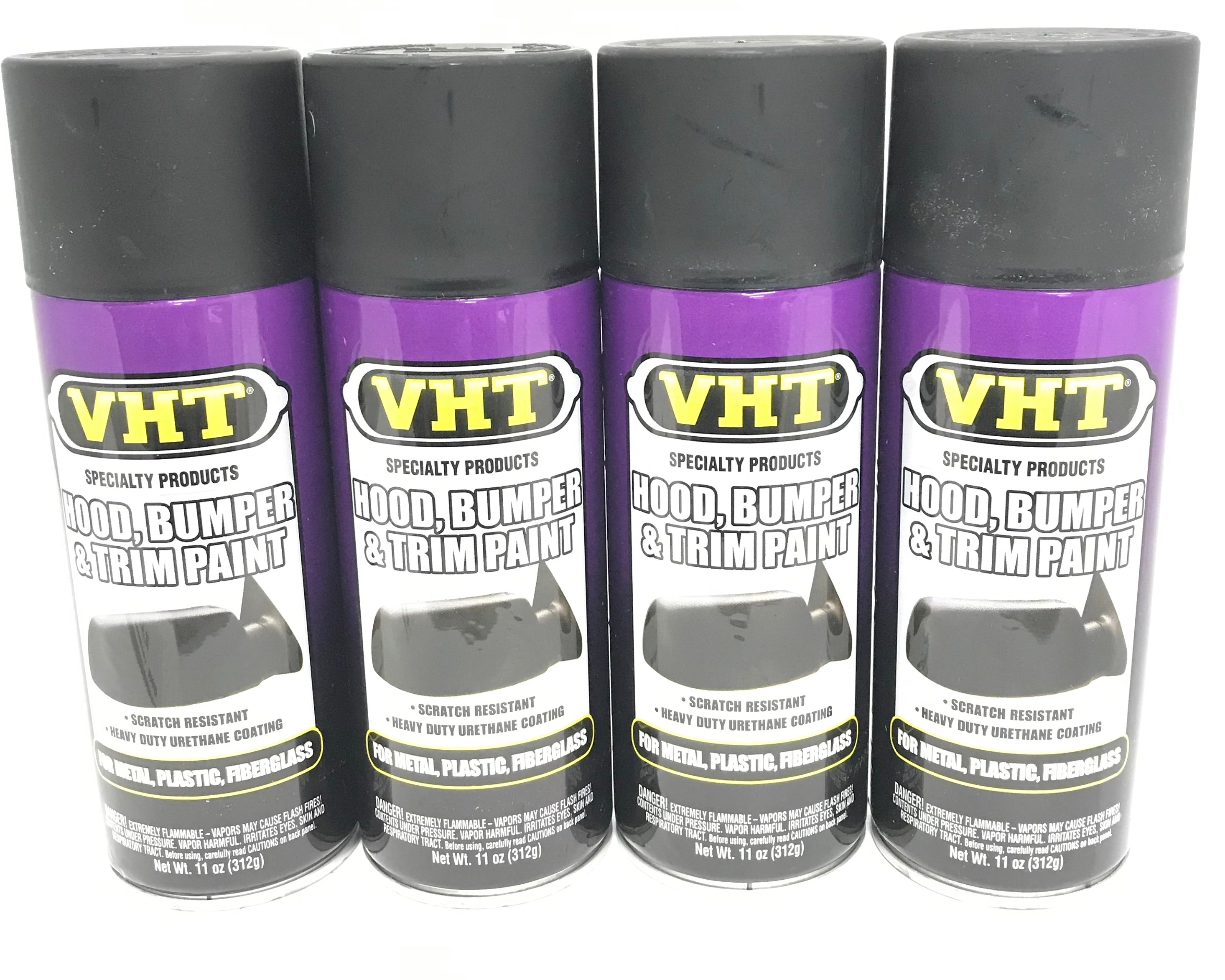 VHT SP510-3 PACK FLAT BLACK Quick Coat Enamel - 11 oz 