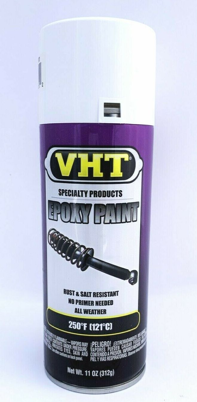 VHT SP651 GLOSS WHITE Epoxy Paint. Rust and Salt Resistant - 11 oz