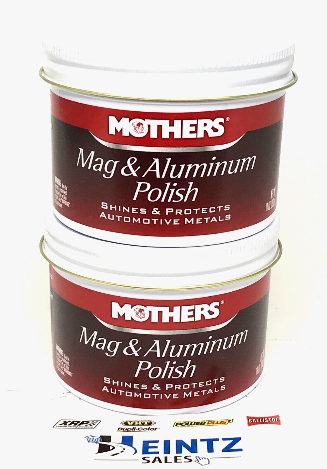 MOTHERS 05100 Mag & Aluminum Polish - Shines & Protects - Brass - 5 oz.