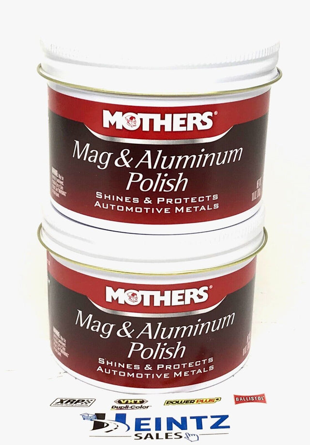 MOTHERS 05102 Mag & Aluminum Polish - Shines & Protects - Brass