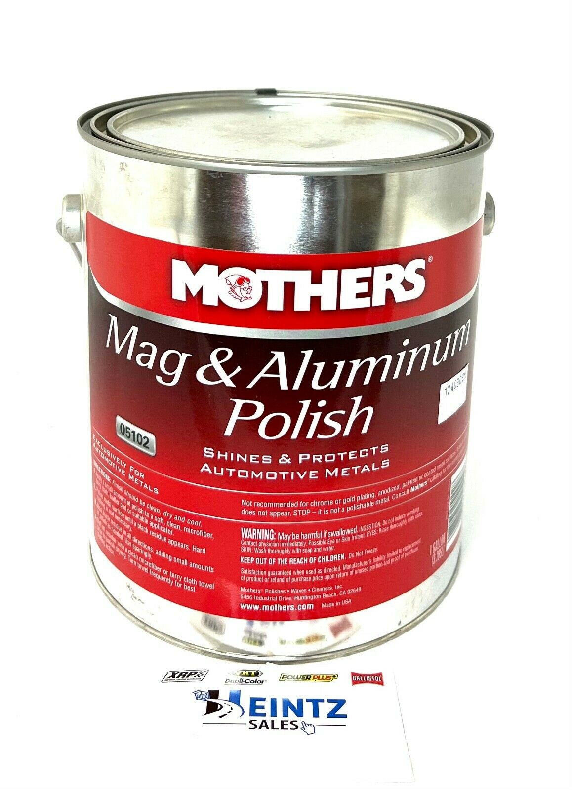 Mothers Mag and Aluminum Polish 05100 5oz
